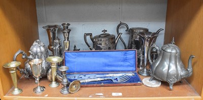 Lot 89 - A Collection of Assorted Silver and Silver...