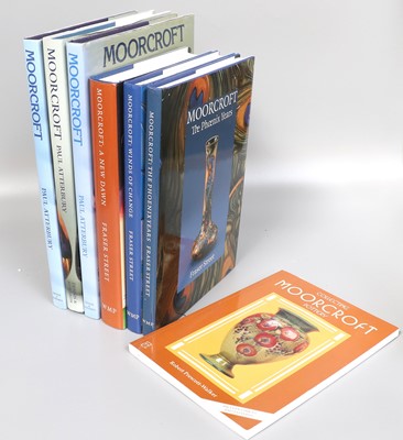 Lot 277 - Seven Moorcroft Reference Books, Paul Aterbury...