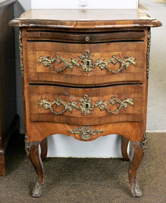 Lot 1231 - A 19th century Dutch Walnut and Crossbanded...