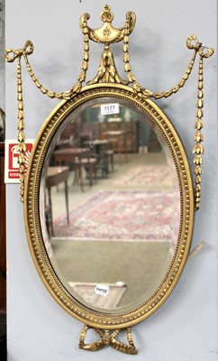 Lot 1177 - An Early 20th century Adam Revival Gilt and...