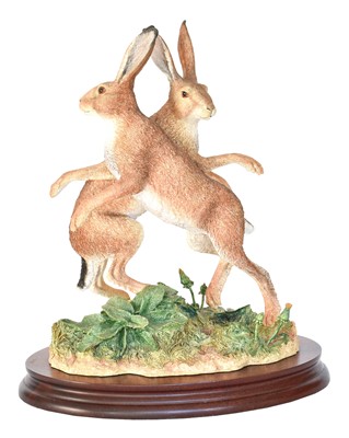 Lot 189 - Border Fine Arts 'The March Hares', model No....
