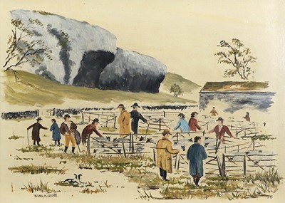 Lot 1051 - John H. Dean (b.1930) Kilnsey Show with...