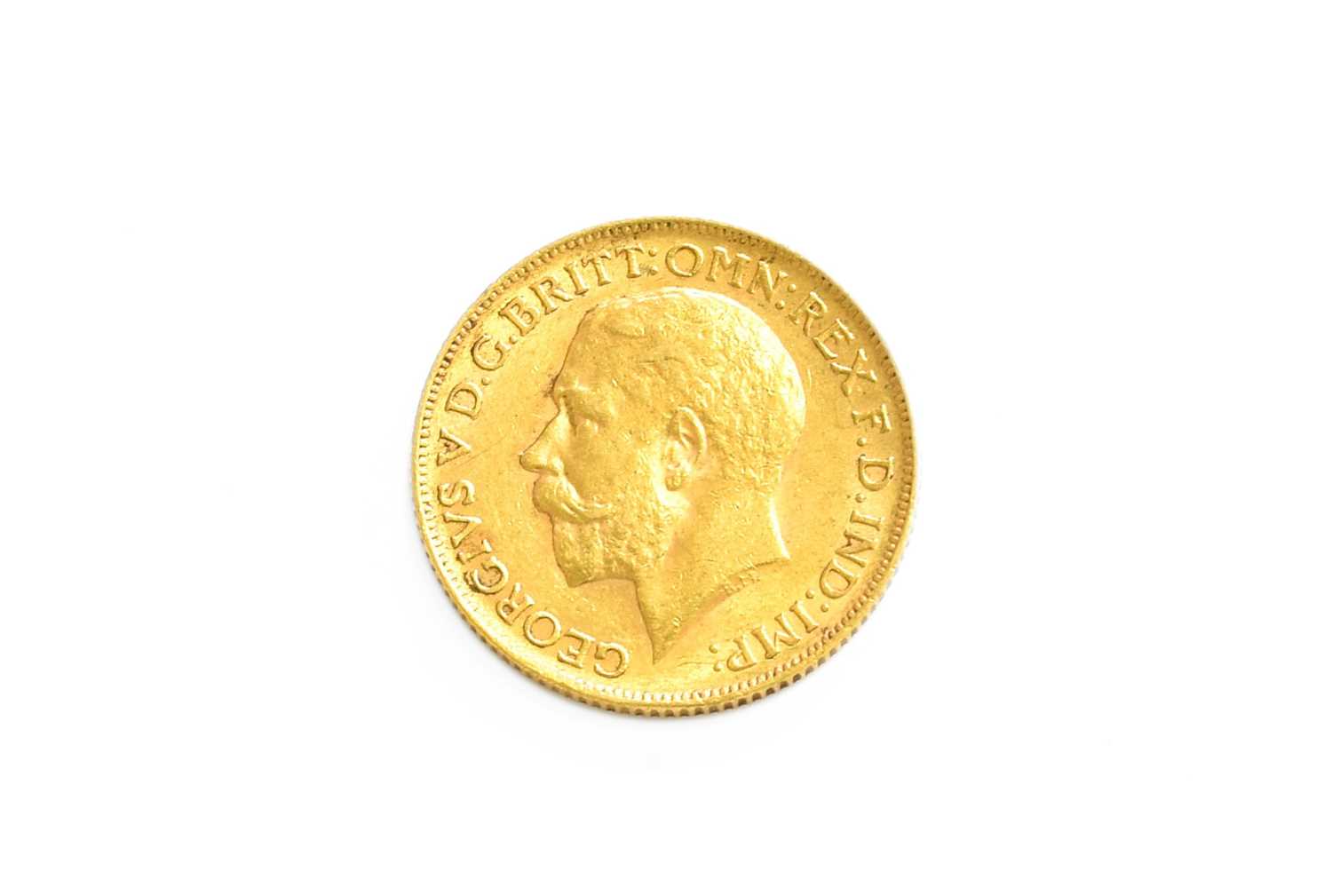 Lot 21 - George V Sovereign 1913; near extremely fine...