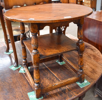 Lot 1261 - A Titchmarsh & Goodwin Style Oak Coffee Table,...