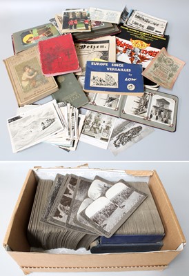 Lot 171 - A Quanity of Stereoscopic Cards - 'The Great...