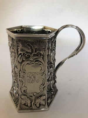 Lot 2043 - A Victorian Silver Christening-Mug