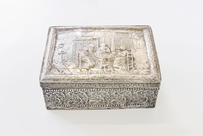Lot A Dutch Silver Box, by Cornelius Rietveld,...