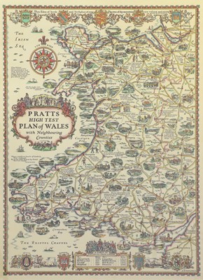 Lot 26 - Twentieth Century Pictorial Maps. Taylor...