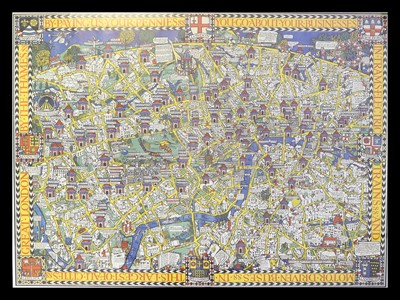 Lot 26 - Twentieth Century Pictorial Maps. Taylor...