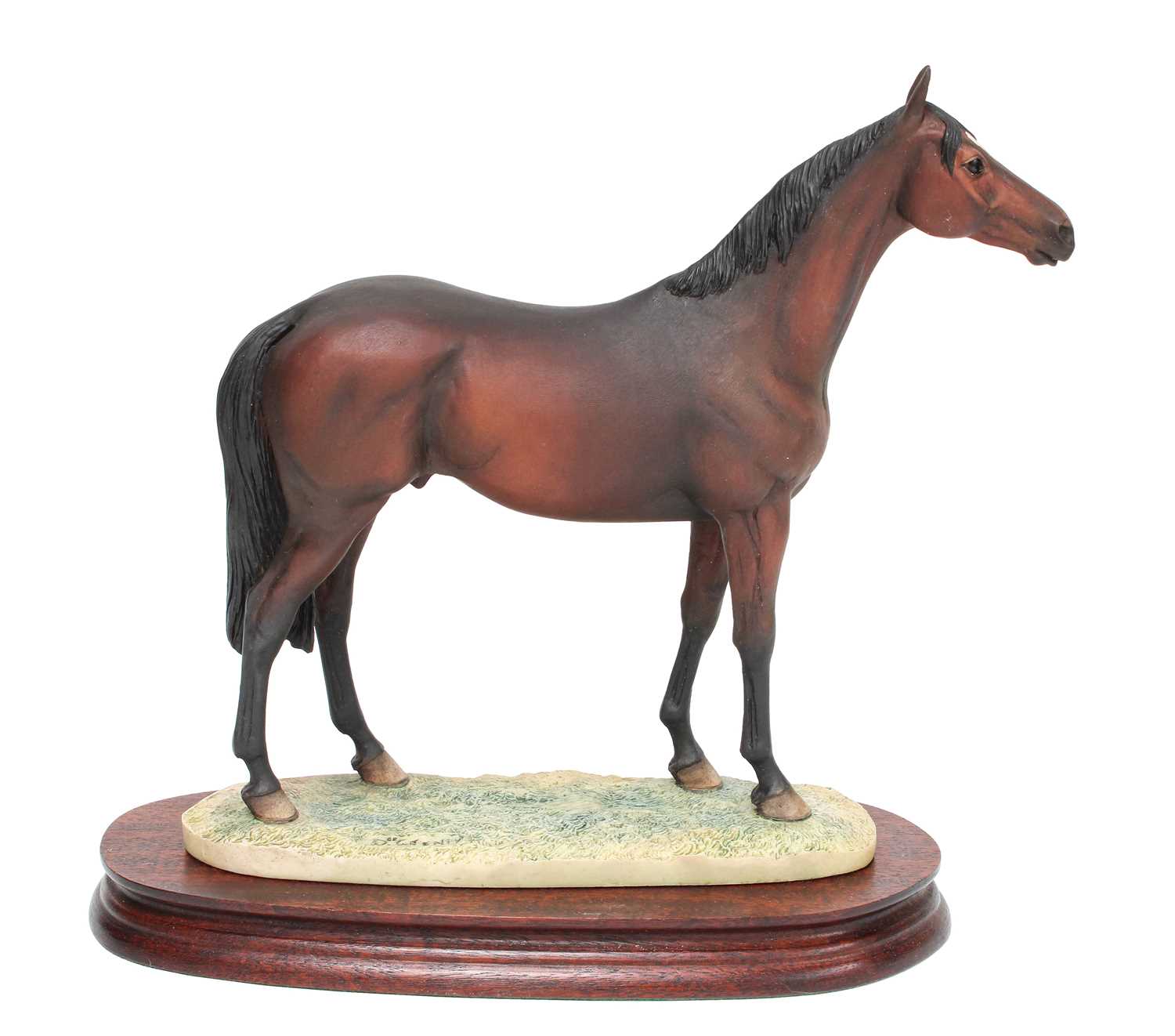 Lot 100 - Border Fine Arts 'Thoroughbred Stallion'...