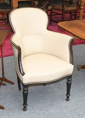 Lot 1168 - A 19th Century Mahogany Framed Armchair, with...