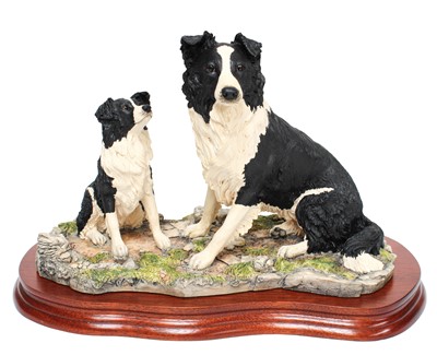 Lot 89 - Border Fine Arts Dog Models Comprising: 'Great...