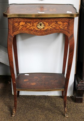 Lot 1185 - A Late 19th century French Kingwood and...