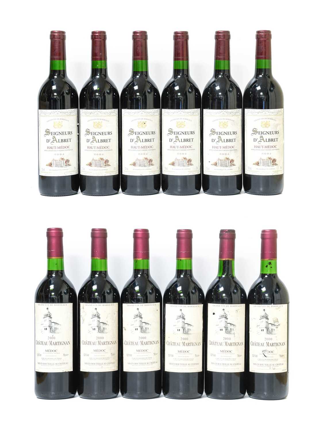 Lot 35 - Château Martignan 2000 Médoc (six bottles),...