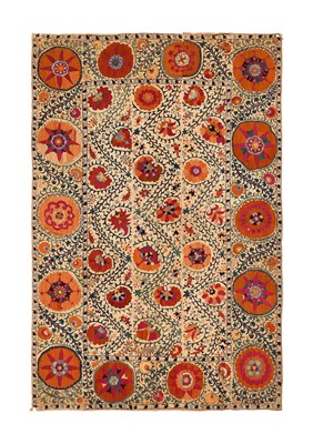 Lot 245 - Bukhara Suzani Central Asia, 19th Century...