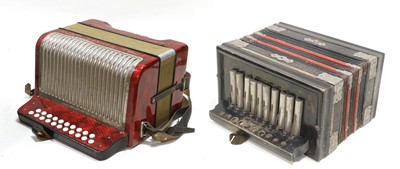 Lot 42 - Hohner Button Accordion