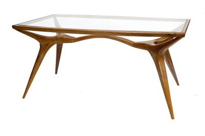 Lot 174 - A 1960's Brazilian Peroba De Campos Table,...