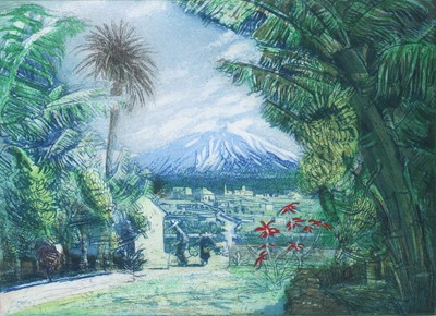 Lot 1060 - Piers Browne (b.1949) "March in Tenerife-Mount...