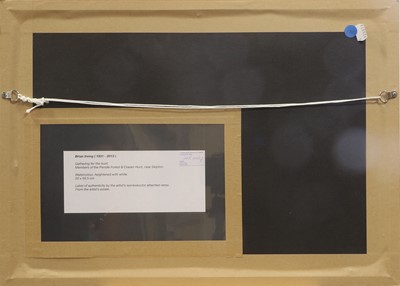 Lot 597 - Brian Irving (1931-2013) Gathering for the...