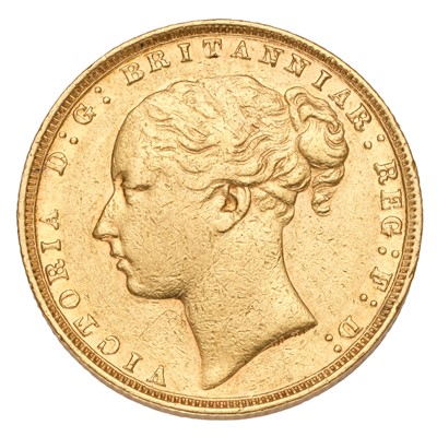 Lot 164 - Victoria, Sovereign 1878, St. George and the...