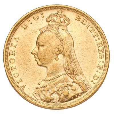 Lot 167 - Victoria, Sovereign 1889M, Melbourne Mint;...