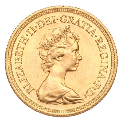 Lot 214 - Elizabeth II, Sovereign 1979; uncirculated...