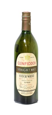 Lot 5194 - Glenfiddich Straight Malt Scotch Whisky, 1960s...