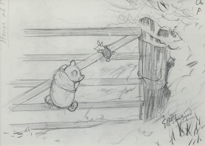 Lot 1047 - After E H Sheperd (1879-1976) Winnie The Pooh...