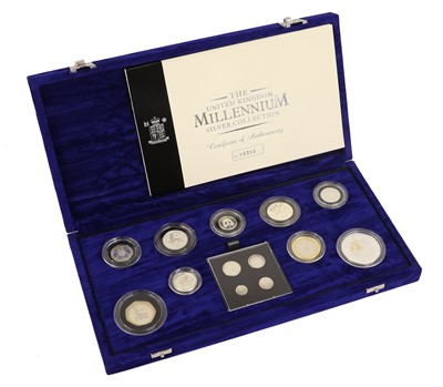 Lot 301 - The United Kingdom Millenium Silver Collection...