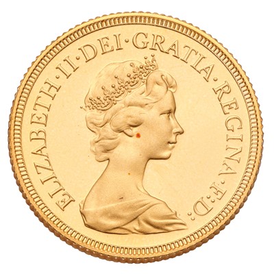 Lot 217 - Elizabeth II, Proof Sovereign 1980;...