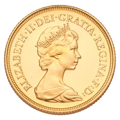 Lot 218 - Elizabeth II, Proof Sovereign 1981;...