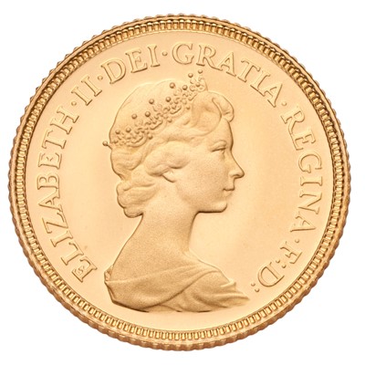 Lot 232 - Elizabeth II, Proof Half Sovereign 1980;...