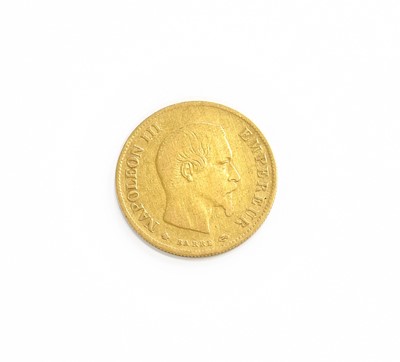 Lot 79 - France, 10 Francs 1859 BB, (.900 gold, 19mm, 3....