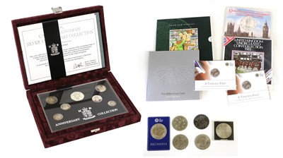 Lot 331 - Assortment of Commemorative Coins and Coin...