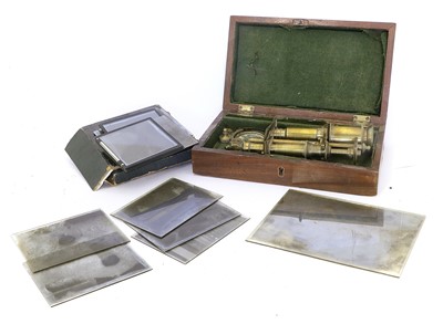 Lot 117 - Brass Field Microscope