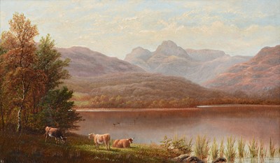 Lot 1032 - William Mellor (1851-1931) "Langdale Pikes,...