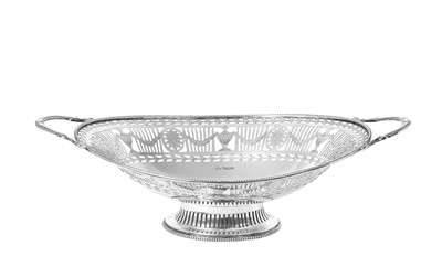 Lot A George V Silver Basket