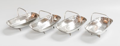 Lot 23 - A Set of Four George V Silver Salt-Cellars, by...