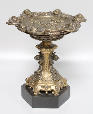 Lot 165 - A Renaissance Style Bronze Tazza, mid 19th...