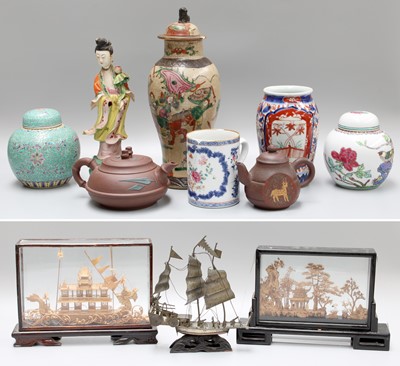 Lot 196 - A Group of 20th Century Oriental Items...