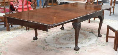 Lot 1171 - A Victorian Extending Dining Table, with three...