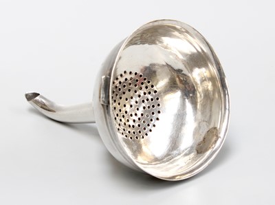 Lot 146 - A George III Silver Wine-Funnel, Maker's Mark...