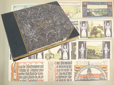 Lot 433 - German Notgeld Album, containing approx. 600+...