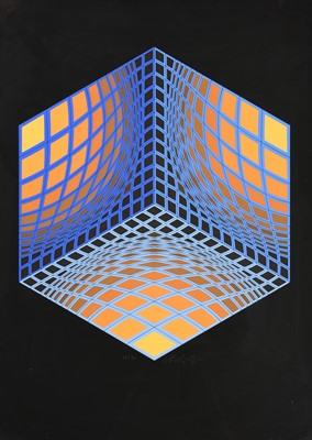 Lot 661 - Victor Vasarely (1906-1997) Hungarian/French...