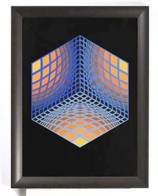 Lot 661 - Victor Vasarely (1906-1997) Hungarian/French...