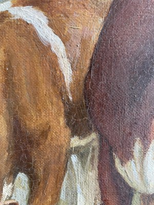 Lot 543 - William Gunning King (1859-1940) Feeding the...