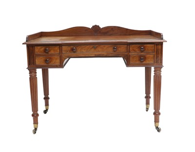 Lot 384 - A William IV Mahogany Writing Table,...