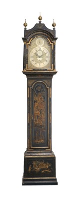 Lot 272 - An Unusual Blue Chinoiserie Eight Day Longcase...