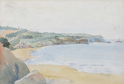 Lot 1038 - James Henry Crossland (1852-1939) "Sandsend,...