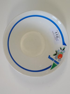 Lot 159 - An Art Deco Shelley Porcelain Blue Truncated J...